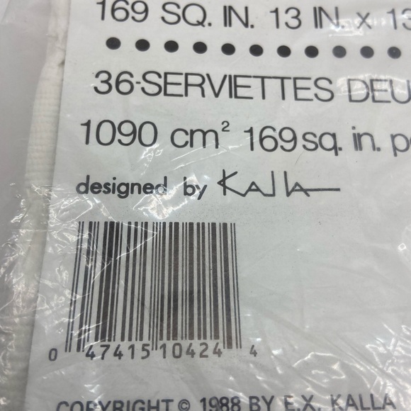 Vintage BLACK CAT Halloween Party Cocktail Napkins - Picture 5 of 7